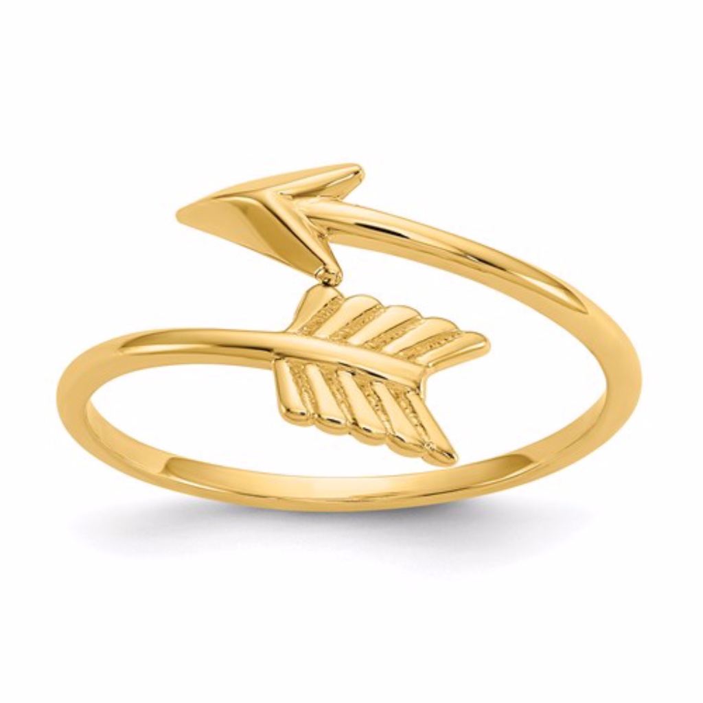 14k Arrow Ring
